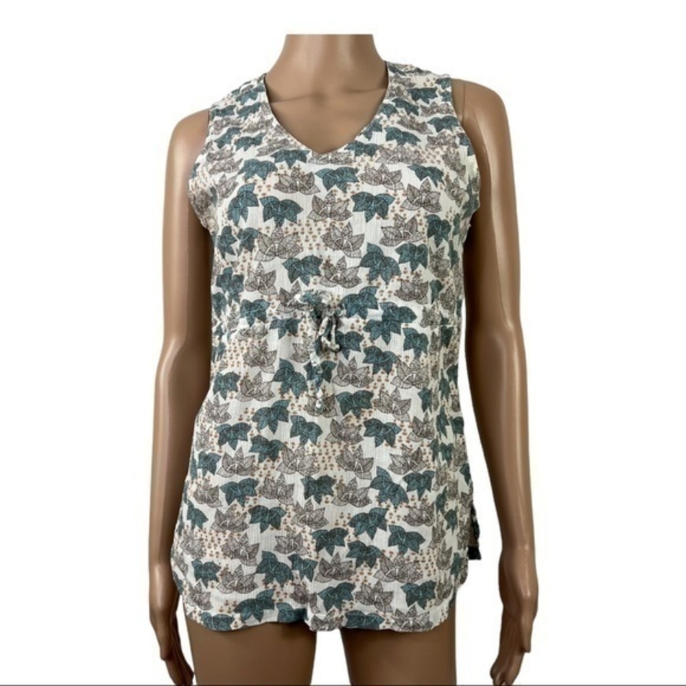 Columbia Women Top Tank Top Floral Sz S